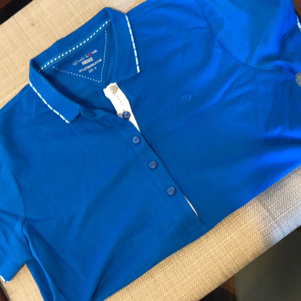 Blue polo